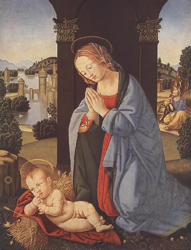 LORENZO DI CREDI The Holy Family g China oil painting art